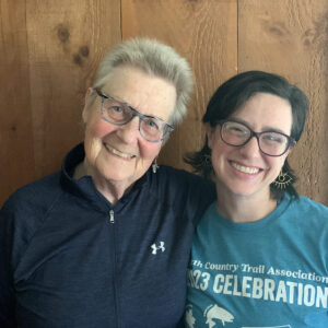Mary Coffin and Stephanie Campbell, North Country Trail Association, September 2023