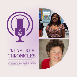 Treasure Affia and Dr. Toni Caretto ; An insightful interview on the issue of self- acceptance within the LGBTQI+ Community.
