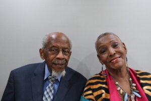 Vonnie McMillan and George Moore
