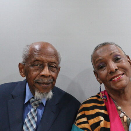 Vonnie McMillan and George Moore