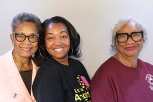 Amelia Bacon, Beverly Cooper, and Tammy Ruffin